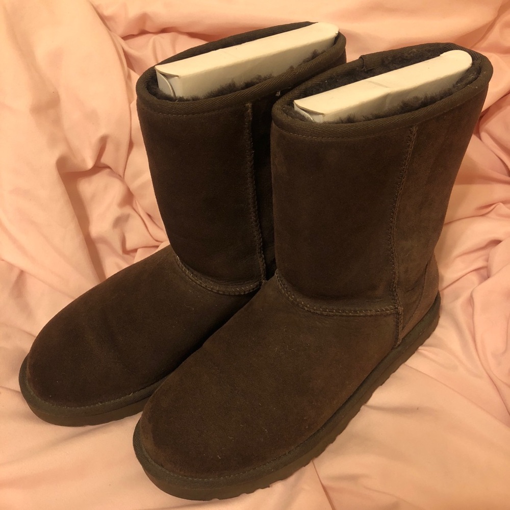 UGG classic boots dark brown